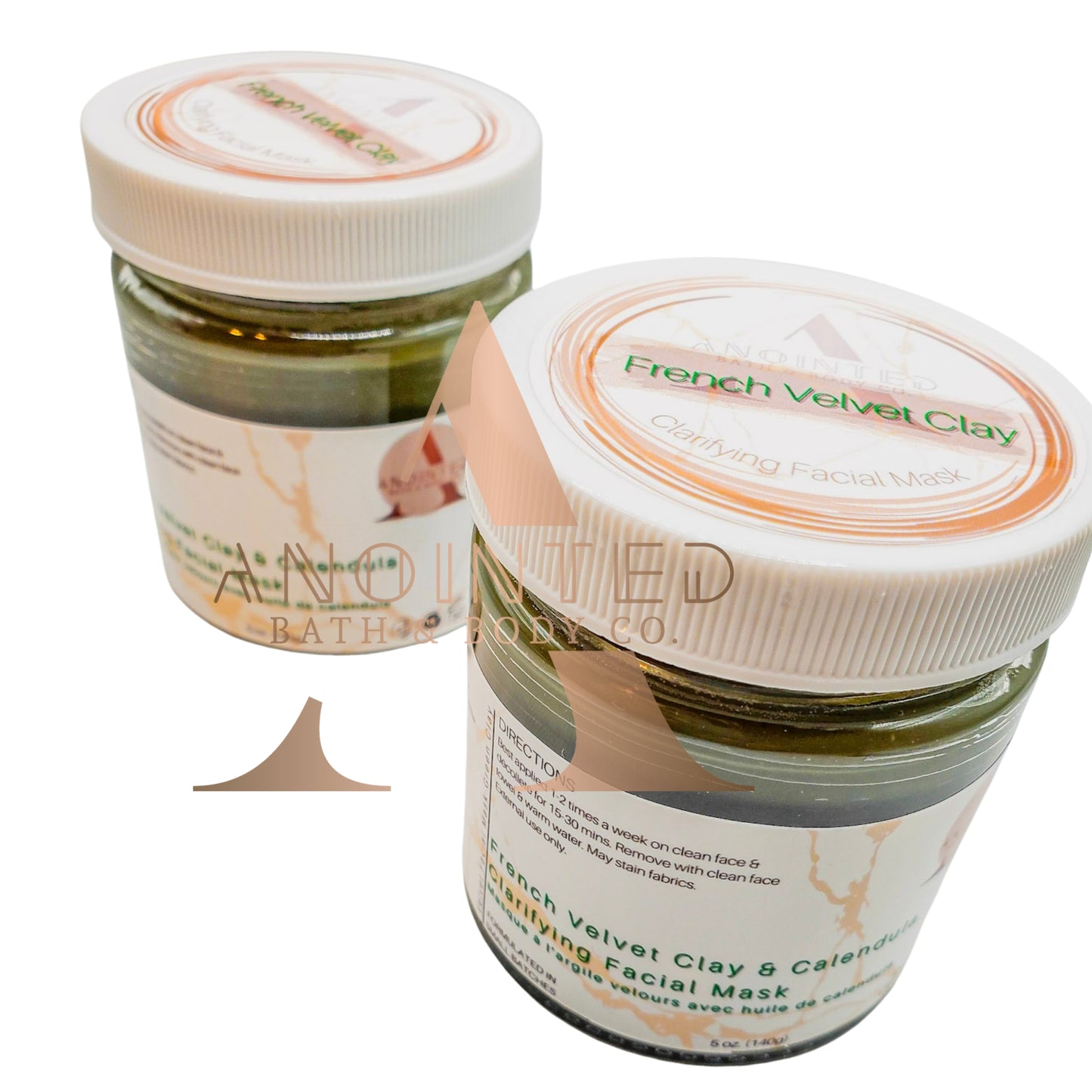 French Velvet Clay+Calendula Clarifying Facial Mask